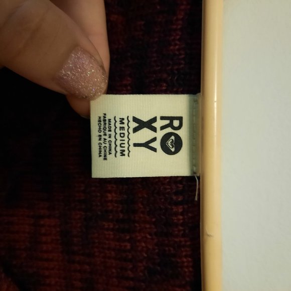 Burgundy Sweater Dress - Picture 3 of 3